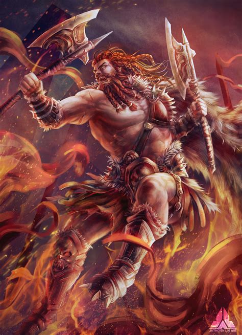 Berserker Concept Art Characters Fantasy Warrior Mythology Art