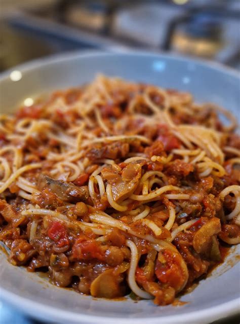 Veggie Spaghetti Bolognese Recipe Image By Kuljeet Pinch Of Nom