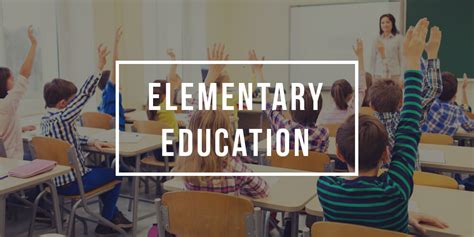 Major In Elementary Education Elementary Education Degree Programs