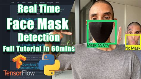 Real Time Face Mask Detection With Tensorflow And Python Custom Object Detection W Mobilenet