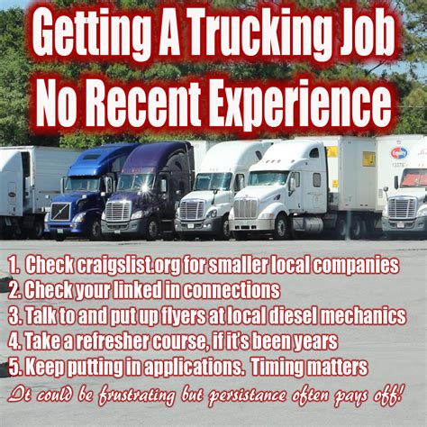 Develop your owner operator business with us. Ex Truckers Getting Back Into Trucking Need Experience