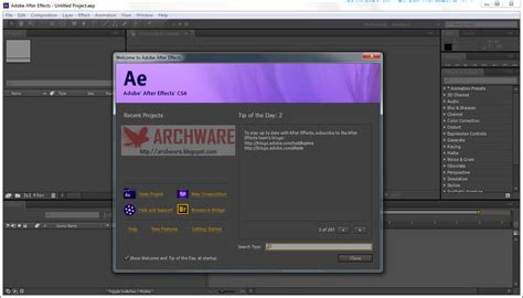 Download after effects cs6 full version for pc free with the latest update. Archware Software Download: Adobe After Effects CS6 V.11.0 ...