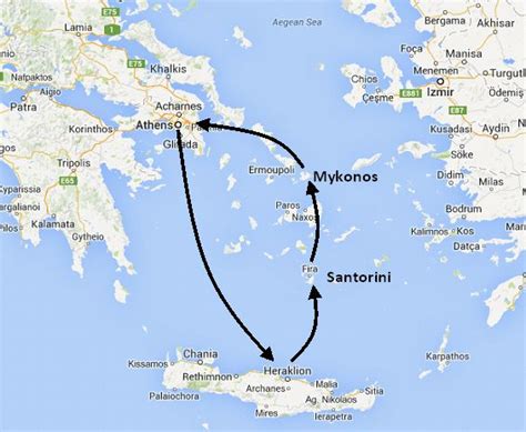 10 Day Enchanting Greek Island Vacation Itinerary Crete Mykonos