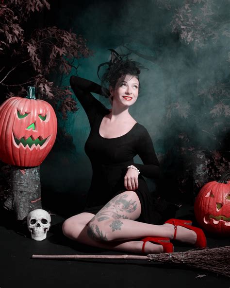 My First Pinup Shoot Happy Halloween R Pinup
