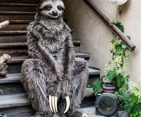 Realistic Adult Sloth Costume