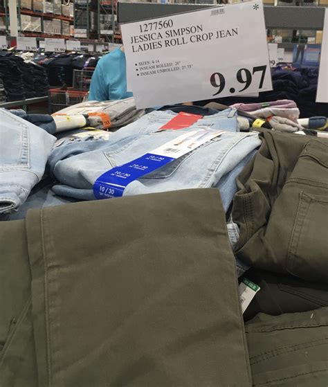 Jessica Simpson Ladies Rolled Cropped Jeans - $9.97 #costco #clearance