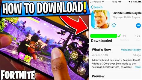 Make sure you are running the latest versions of your phones operating system in order to avoid any issues. DOWNLOADING FORTNITE MOBILE FOR ANDROID DEVICE (WITH APK ...