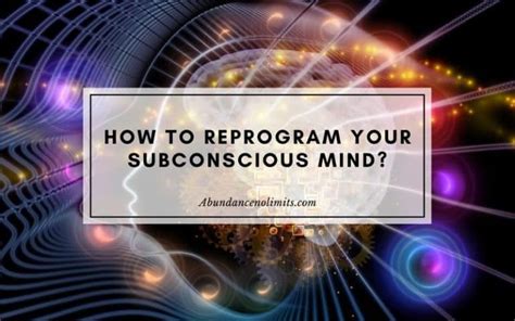 How To Reprogram Your Subconscious Mind 3 Minute Exercise