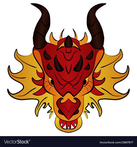 Chinese Dragon Cartoon Royalty Free Vector Image