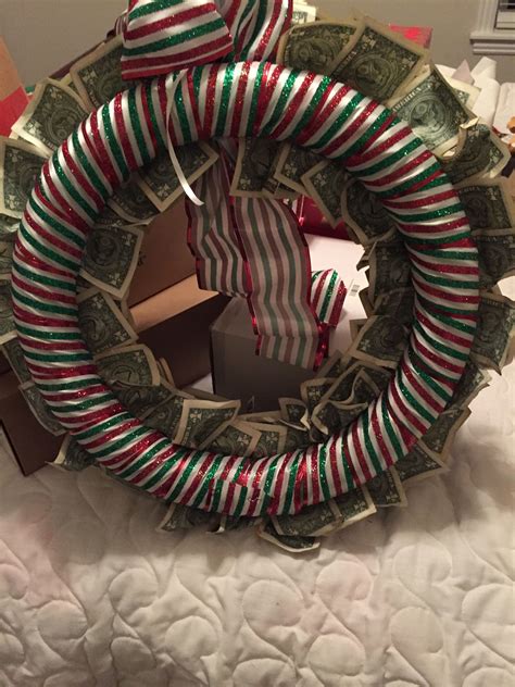 Pin By Michelle Larson On Money Wreath Wreaths