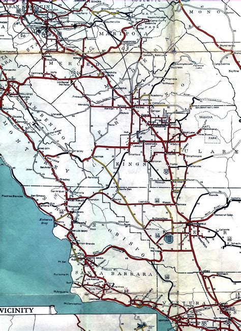 Detailed California Highway Map