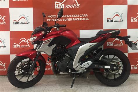 Yamaha Fz 25 Fazer Vermelha 2020 Abs Km Motos Sua Loja De Motos