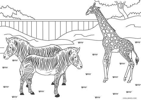 Free Zoo Coloring Pages To Print Feel Free To Print And Color From
