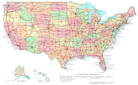 Map Of Usa Download Topographic Map Of Usa With States