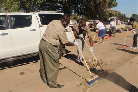 In Pics Clean Up Campaign Across Zimbabwe Three Men On A Boat