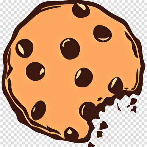 Cookies Clipart Choco Chip Cartoon Cookie Clipart Transparent Images