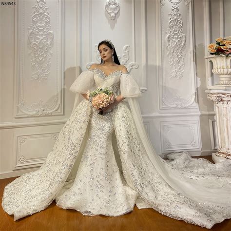 ns4543 hot sale new design 2 in 1 wedding dresses amanda novias amandanoviasdress