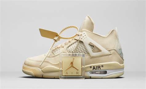 Virgil Abloh Auctioning Personalized Off White X Air Jordan 4s For