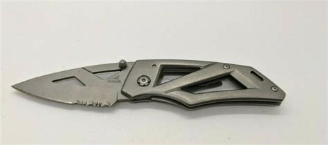 Gerber Ridge Small Paraframe Folding Pocket Knife Plain Edge Frame Loc