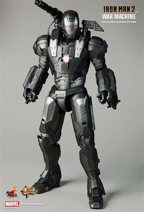 Hot Toys Iron Man 2 War Machine 16th Scale Collectible Figure