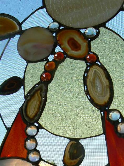 Round Beveled Stained Glass Panel Delphi Artist Gallery