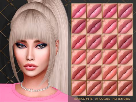 Lipstick 116 By Julhaos At Tsr Sims 4 Updates