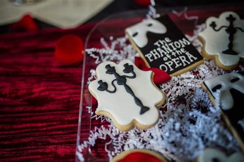 Phantom Of The Opera Cookies Cookies Birthday Parties Bakery