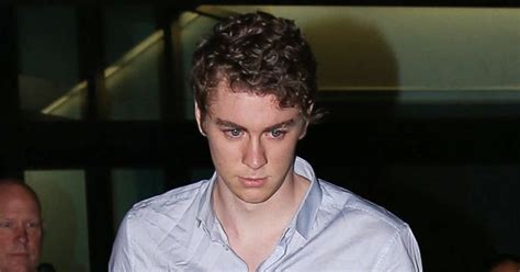 brock turner to register as sex offender locals protest release us weekly
