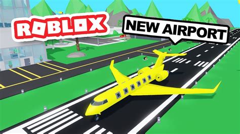 Building An Airport In My New City In Roblox Youtube