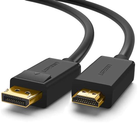 UGREEN DisplayPort to HDMI Cable Gold Plated DP to HDMI Male to Male ...