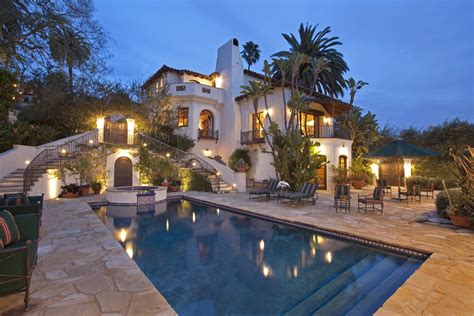 Luxury Home Swimming Pool Spanish Colonial Los Feliz Ca 8184 Sq
