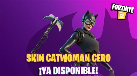 Fortnite Skin Catwoman Cero Ya Disponible Youtube