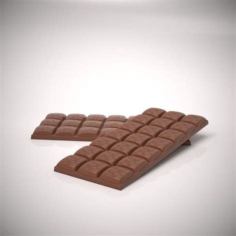 Chocolate 3d Model Max Obj