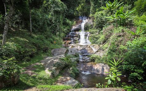 Doi Suthep Pui National Park Waterfall Temple Tour Chiang Mai Thailand