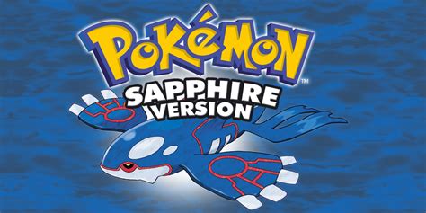 Pokémon Sapphire Game Boy Advance Games Nintendo