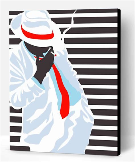 Man Smoking Pop Art Paint By Number Paint By Numbers Pro