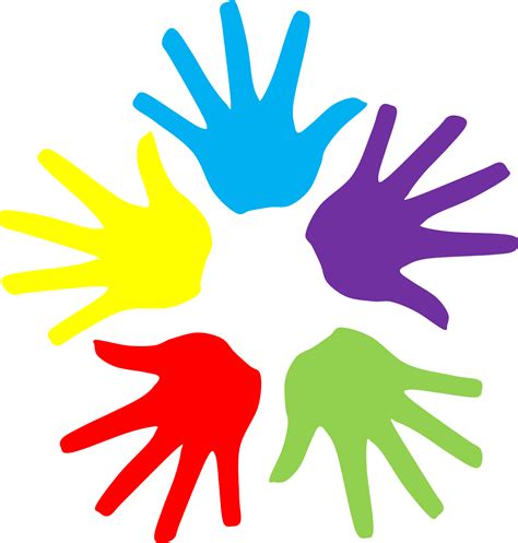 Colorful Hands Clipart Clip Art Hand Clipart Student Art