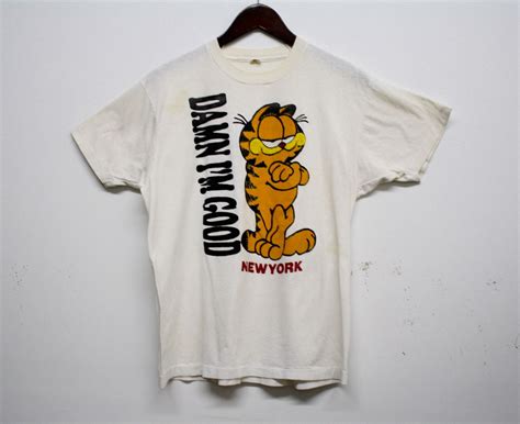Check spelling or type a new query. Vintage Garfield "New York" t-shirt - perfectly worn and ...
