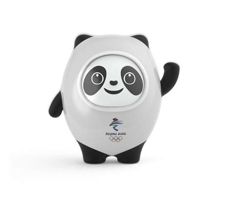Mascot Bing Dwen Dwen 2022 Beijing Winter Olympic Games 3d Model Cgtrader