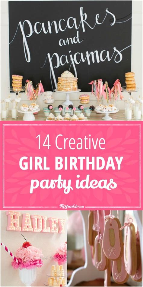 14 Creative Girl Birthday Party Ideas Tip Junkie