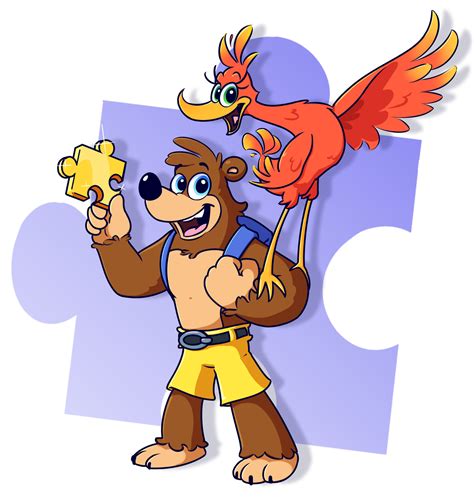 Commission Banjo And Kazooie By Muggyy On Deviantart