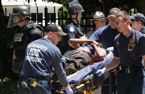 10 Stabbed At Right Wing Rally In California Wsj