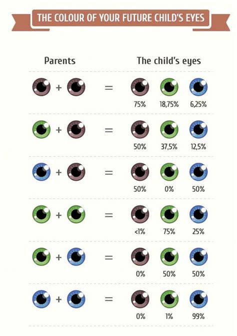 The Perfect Guide To What Your Children Might Look Like Eye Color