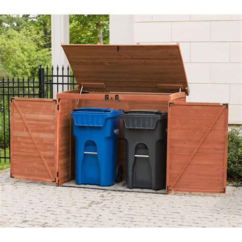 Wood Storage Sheds Outdoor Storage Sheds Outdoor Sheds Trash Can