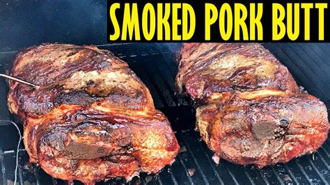 Smoking Pork Butts On The Oklahoma Joe S Highland Youtube