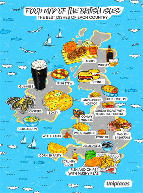 Infographic Regional Food Maps Of Europe Eat Your World