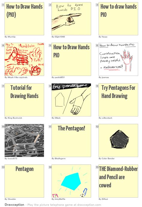 How To Draw Hands Pio Drawception