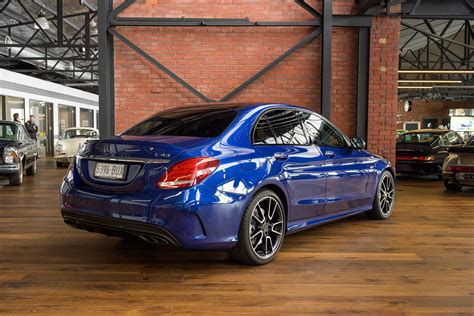 Mercedes C43 Amg Blue 27 Richmonds Classic And Prestige Cars Storage And Sales