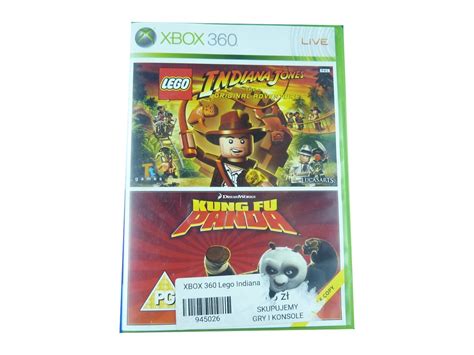 Lego Indiana Jones Kung Fu Panda Xbox 360 9685341785 Oficjalne