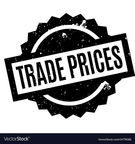 Trade Prices Rubber Stamp Royalty Free Vector Image
